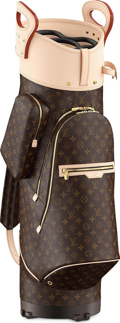 Golf Bag Monogram Canvas 